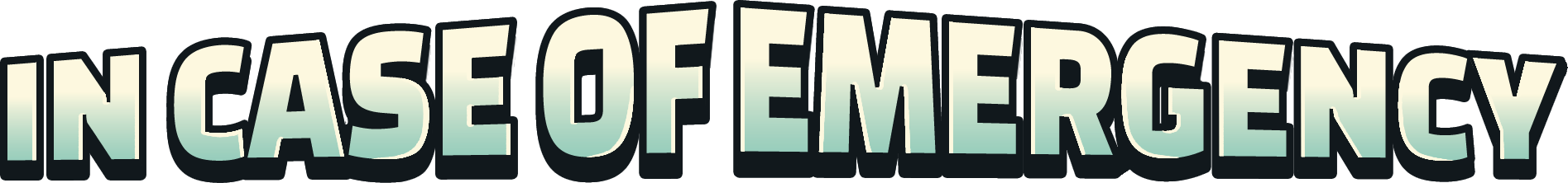 In Case of Emergency Logo